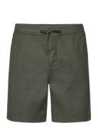 Morris Fenix Linen Shorts Grön