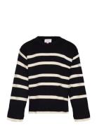 Vero Moda Girl Vmsaba Ls O-Neck Pullover Ga Girl Noos Svart