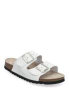 Bianco Biaolivia Sandal Suede Vit