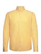 Lindbergh Linen/Cotton Shirt L/S Gul