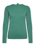 Wool & Cashmere Pullover Tops Knitwear Jumpers Green Rosemunde
