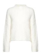 Minus Msjosette High Neck Cropped Knit Pu Vit