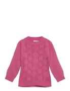 Nmfvibbi Ls Knit N1 Tops Knitwear Pullovers Pink Name It