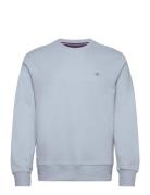 GANT Reg Shield C-Neck Sweat Blå