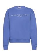 Tommy Hilfiger Mdrn Reg Corp Logo C-Nk Swtshrt Blå