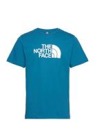 M S/S Easy Tee Sport T-shirts Short-sleeved Blue The North Face