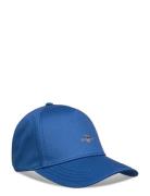 Shield Cotton Twill Cap Accessories Headwear Caps Blue GANT