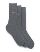 3P Rs Uni Cc Underwear Socks Regular Socks Grey BOSS