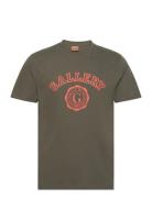 Mos Mosh Gallery Mmgmillman Ss Tee Khaki Green