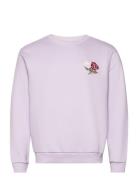 Felipe Sweatshirt Tops Sweat-shirts & Hoodies Sweat-shirts Pink Les De...