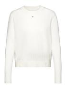 Tommy Jeans Tjw Essential Crew Neck Sweater Vit