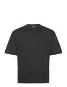 Selected Homme Slhlooseoscar Ss O-Neck Tee Noos Svart