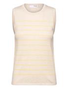 Selected Femme Slfberga Sl Knit O-Neck Beige