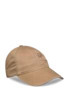 Unisex. Tonal Archive Shield Cap Accessories Headwear Caps Beige GANT