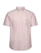 GANT Reg Classic Oxford Ss Shirt Rosa