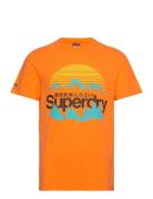 Superdry Great Outdoors Nr Graphic Tee Orange