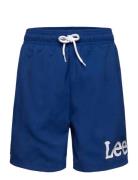 Lee Jeans Wobbly Graphic Swimshort Blå