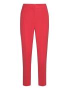 Straight Suit Trousers Bottoms Trousers Slim Fit Trousers Red Mango