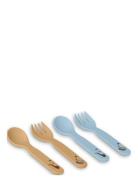 Nuuroo Carl Pla Cutlery Set 4-Pack Multi/patterned