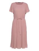 Pearl Zilla Dress Knälång Klänning Pink Bruuns Bazaar