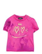 Tintdb T-Shirt Tops T-shirts Short-sleeved Pink Diesel