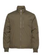 Recycled: Jacket With Down Filling Fodrad Jacka Green Esprit Collectio...