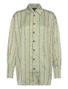 D1. Rel American Luxe Shirt Tops Shirts Long-sleeved Green GANT