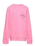 Nkfoarrianne Swe Bru Tops Sweat-shirts & Hoodies Sweat-shirts Pink Nam...