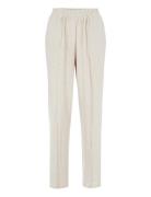 Yasviggi Hw Ankle Pant Noos Bottoms Trousers Joggers Cream YAS