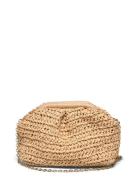 Mango Natural Fibre Handbag Beige