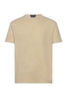 Polo Ralph Lauren Classic Fit Jersey Crewneck T-Shirt Beige