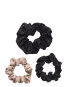 Pieces Pcoida 3-Pack Scrunchie D2D Svart