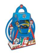 Paw Patrol Paw Patrol 5-Pc. Non-Slip: Plate/Bowl/Tumb/Cutlery Blå