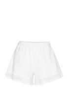 Lindex Shorts Broderie Anglaise Vit