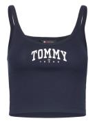 Tommy Jeans Tjw Crp Varsity 1 Tank Marinblå