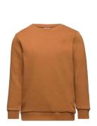 Sweatshirt Basic Tops Sweat-shirts & Hoodies Sweat-shirts Brown Lindex