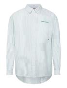 Tommy Jeans Tjm Stripe Classics Shirt Ext Grön