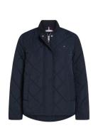 Tommy Hilfiger Lw Quilted Bomber Jacket Marinblå