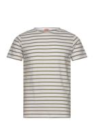 Original Breton Striped Shirt Tops T-shirts Short-sleeved Beige Armor ...