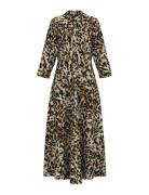 YAS Yassavanna Long Shirt Dress S. Svart