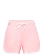Swim Short Shorts, Solid Bottoms Shorts Pink Color Kids