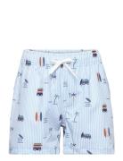 Color Kids Swim Shorts, Aop Blå