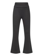 Lindex Jersey Trousers Yoga Svart