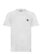 Piece T-Shirt Smu Tops T-shirts Short-sleeved White Les Deux