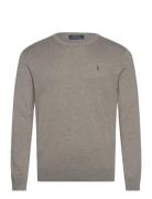 Polo Ralph Lauren Cotton-Cashmere Crewneck Sweater Grå