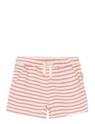 Petit Piao Shorts Modal Striped Rosa