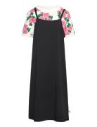 Mini Rodini Roses Aop Dress Set Multi/patterned