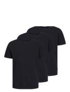 Jack & J S Jjeorganic Basictee Ss 3Pk Mp Jnr Noos Svart