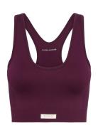 Björn Borg Performance Low Seamless Bra Burgundy