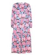 Noella Janelle Long Dress Rosa